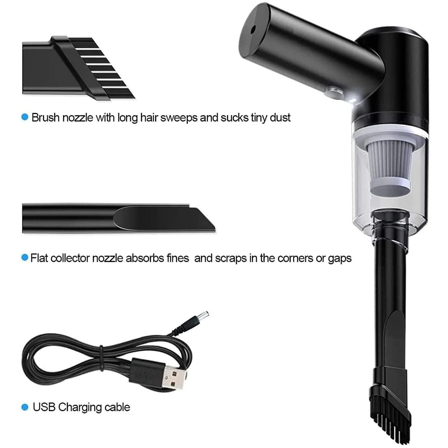 101artesy's Portable Air Duster Wireless Vacuum Cleaner