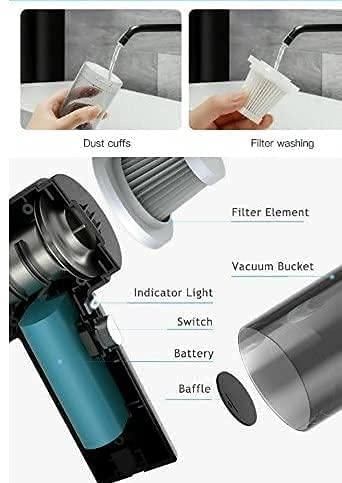 101artesy's Portable Air Duster Wireless Vacuum Cleaner