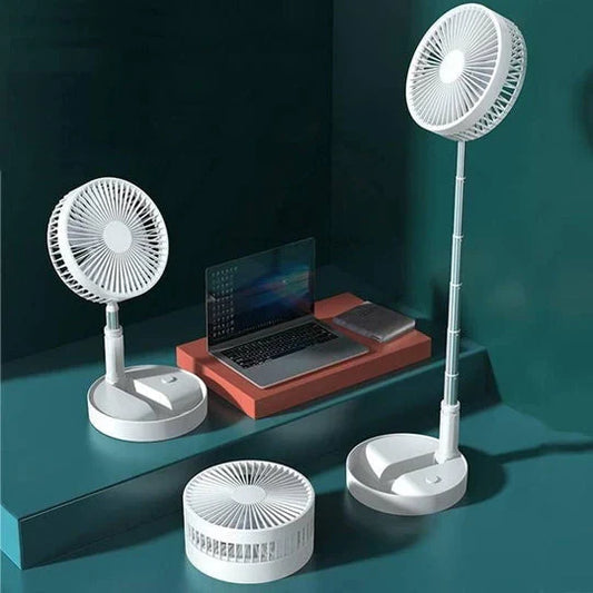 Foldable Fan - Powerful & Rechargeable (Premium Quality)